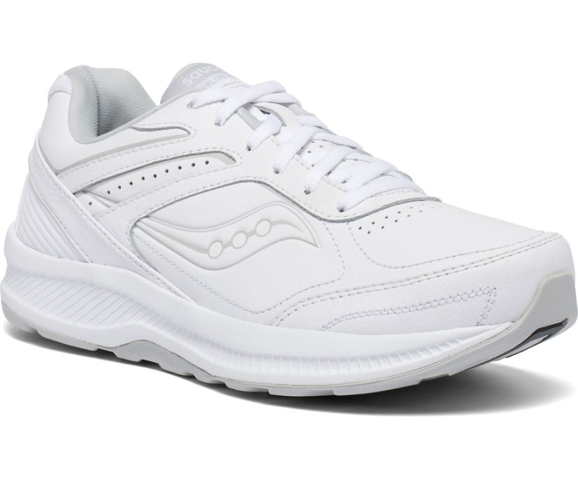 Saucony Echelon Walker 3 Wide Women's Walking Shoes White | AU 240YXFU